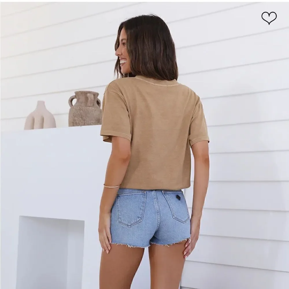 NWT Abrand A High Relaxed Short Felicia sz 26